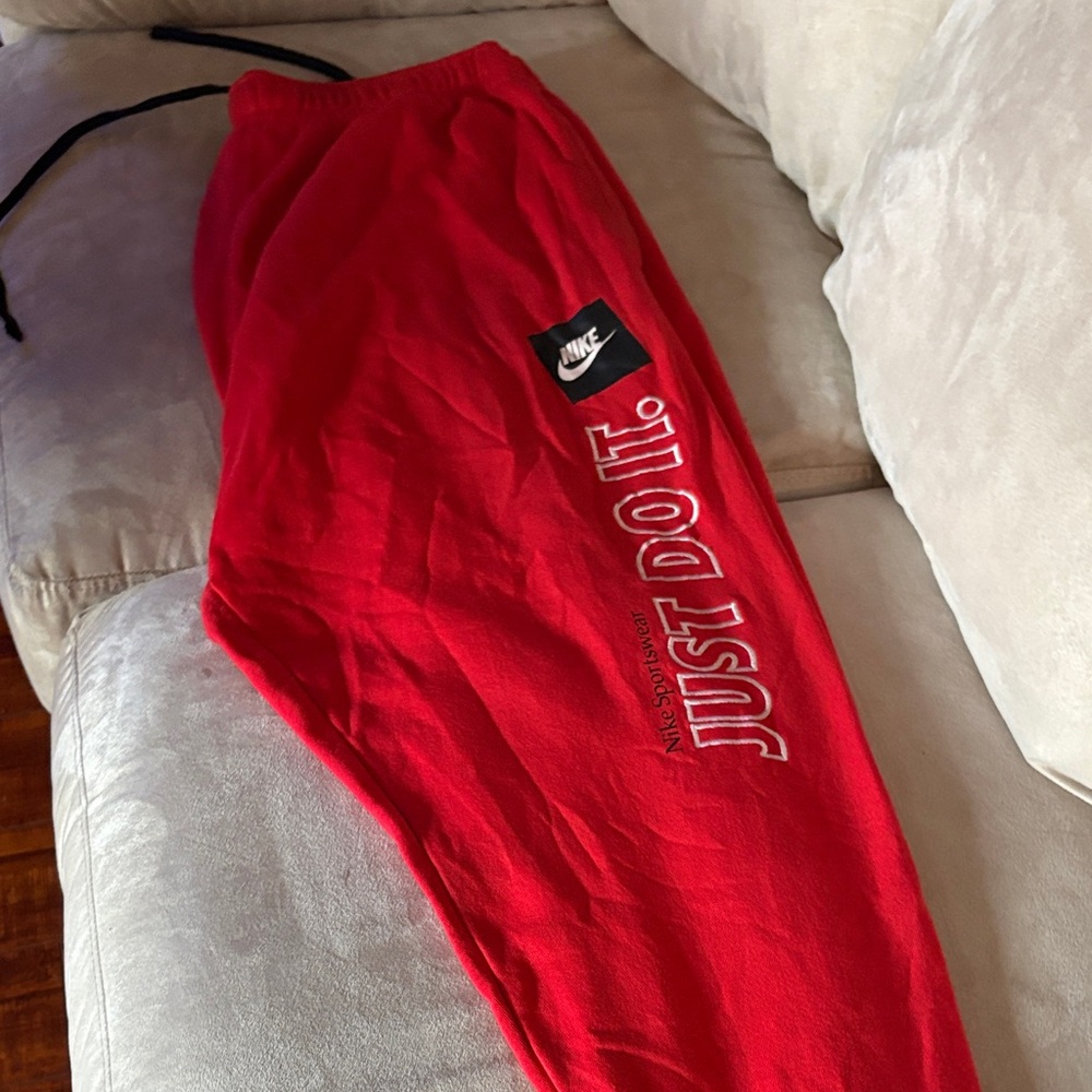Nike Kids Bold Red Sweatpants